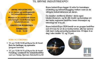 Bryne Industriexpo 12-13. juni