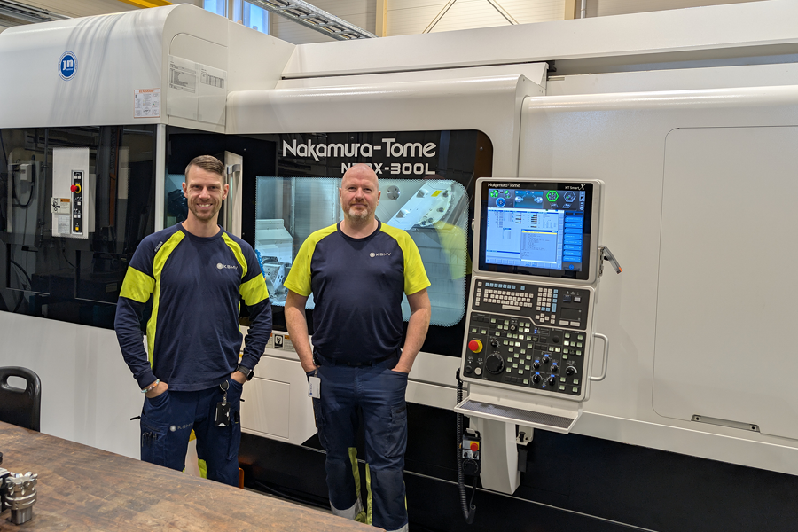 KSMV og deres nye maskin nakamura